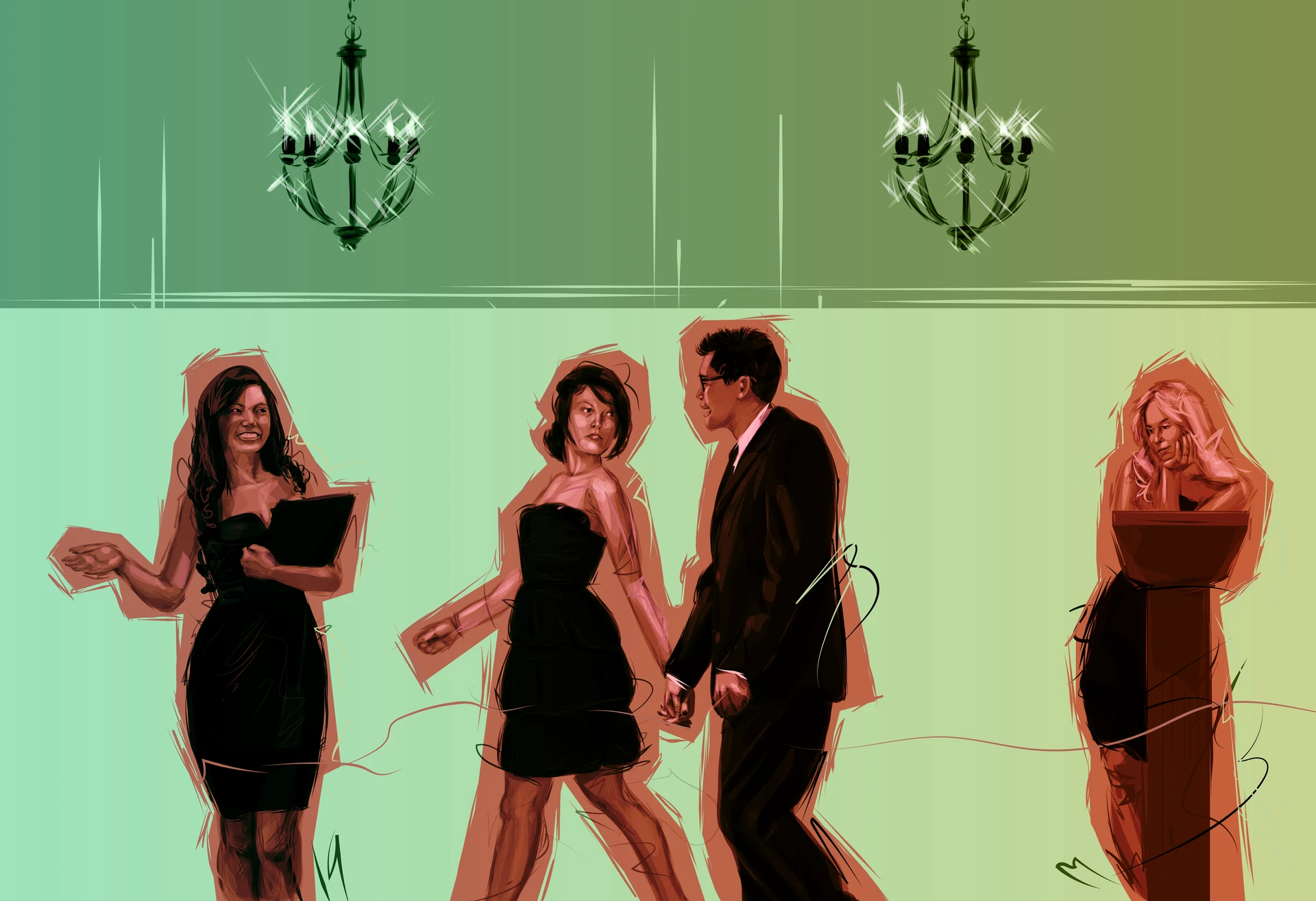 Illustration Called Armour Block Past To Future Window 2 by Michael Grills