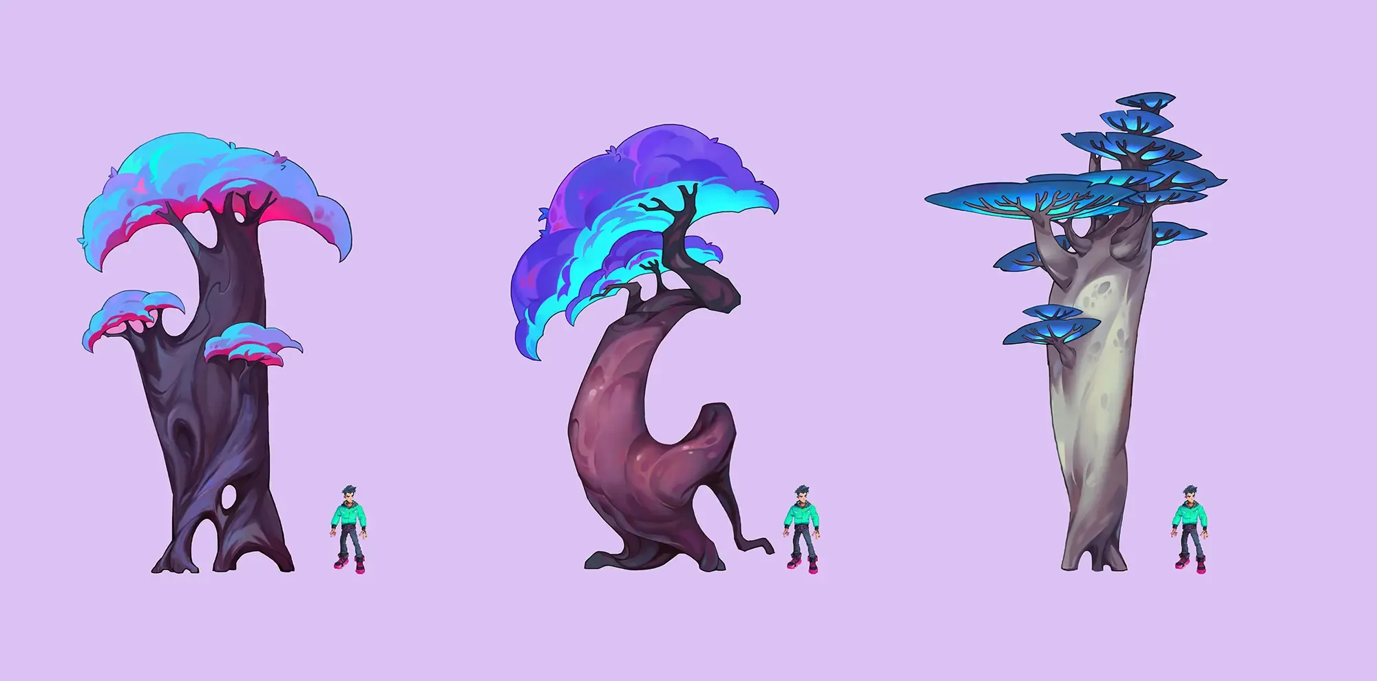 World3 Tree concept art.