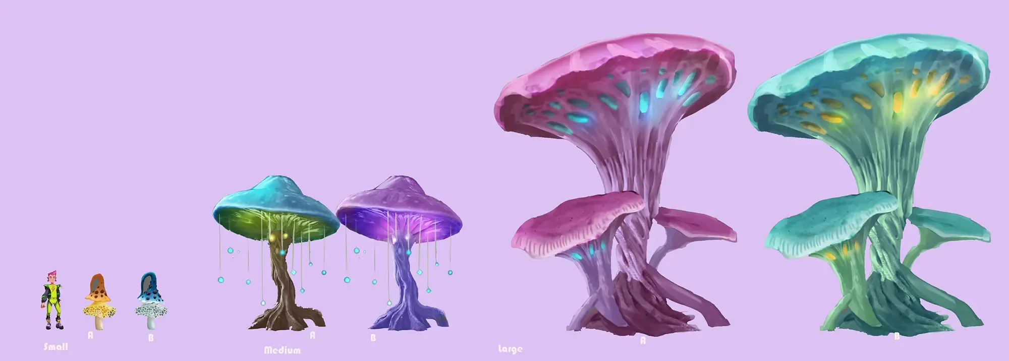 World3 Mushroom concept art.