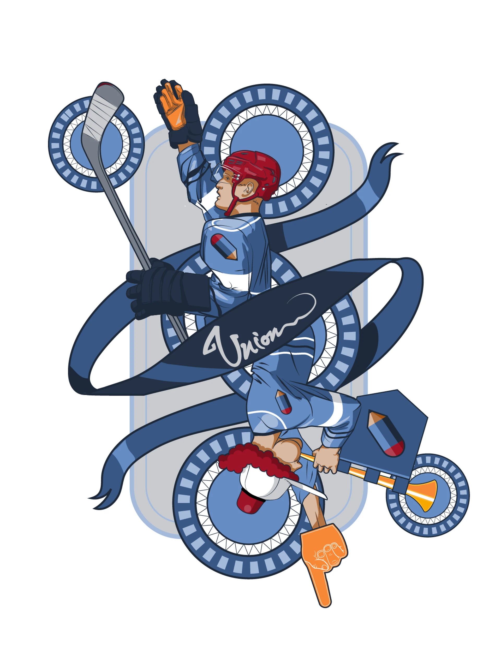 Illustration Called Union Illustration Promo by Michael Grills