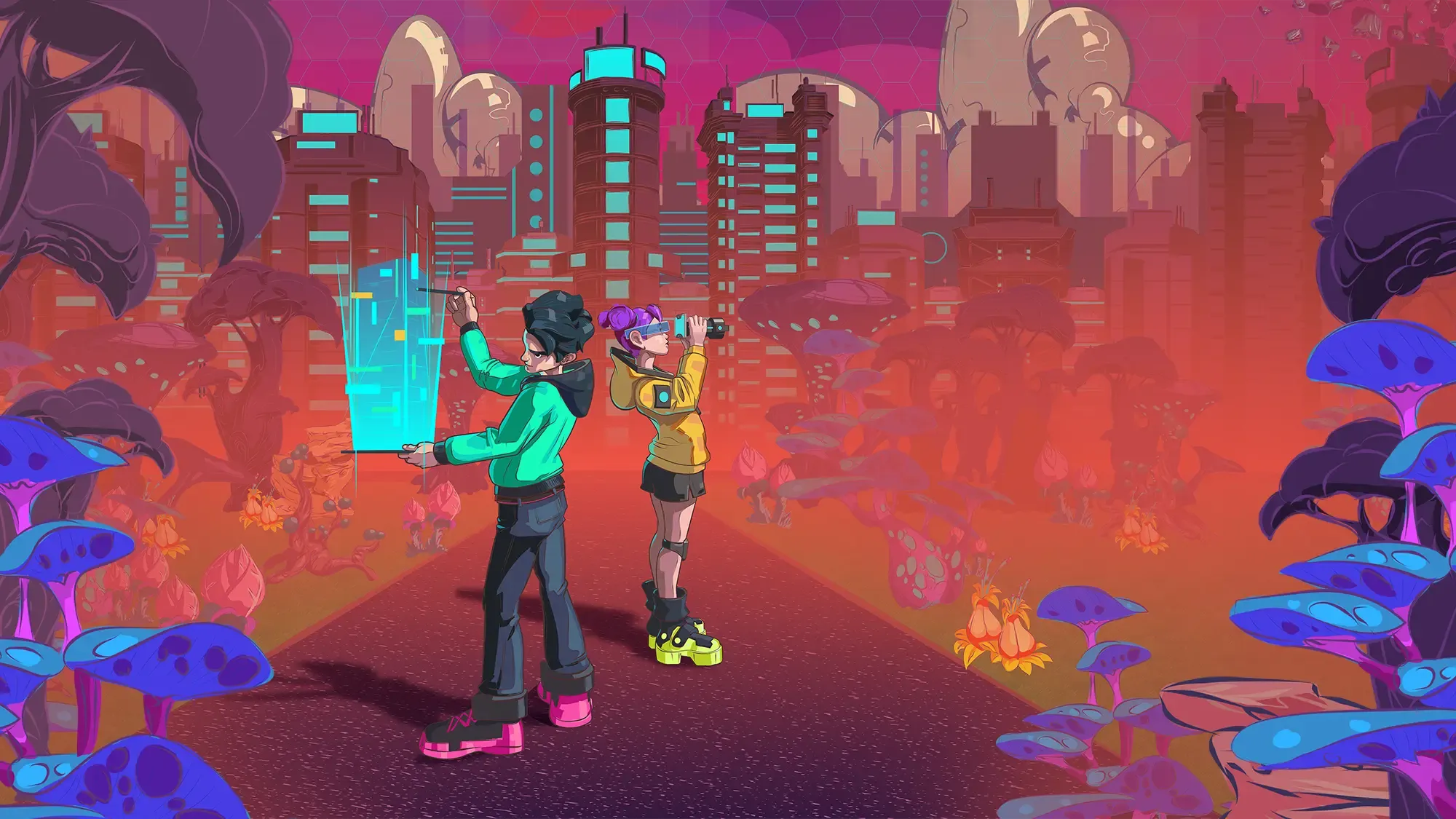 Promo Image of World3 a Metaverse Game.